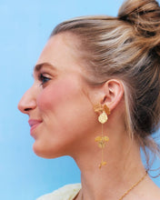 Charger l'image dans la galerie, Boucle d'oreille statement « guirlande de fleurs »