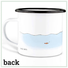 Charger l'image dans la galerie, Tasse émaillée – Le sauveteur: 300 ml