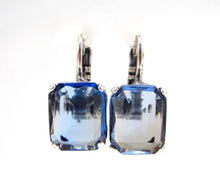 Charger l'image dans la galerie, Boucles d'oreilles rectangulaires vintage