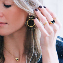 Charger l'image dans la galerie, Boucle d'oreille statement "City Chic"