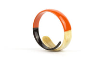 Charger l'image dans la galerie, Bracelet serpent laqué orange: Orange / M