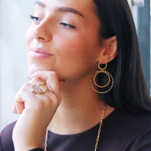 Charger l'image dans la galerie, Boucle d'oreille statement "City Chic"