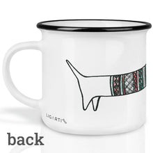 Charger l'image dans la galerie, Tasse en céramique avec teckel Werner - LIGARTI: 250 ml