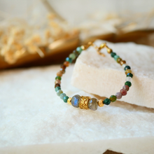 Charger l'image dans la galerie, BRACELET TALISMAN PARIVARTAN EN AGATE INDIENNE