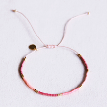 Charger l'image dans la galerie, Bracelet Miyuki color-blocking - nuances de rose