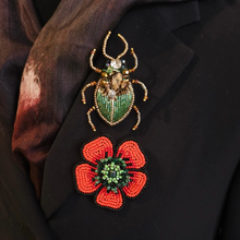 Charger l'image dans la galerie, Broche Coquelicot Sauvage