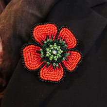 Charger l'image dans la galerie, Broche Coquelicot Sauvage