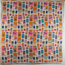 Charger l'image dans la galerie, Carré Coton Holidays Orange
