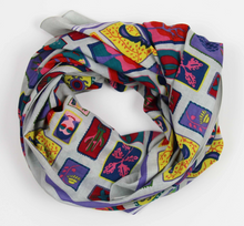 Charger l'image dans la galerie, Carré Coton Holidays Prune