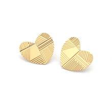 Charger l'image dans la galerie, GRANDES PUCES D'OREILLE COEUR