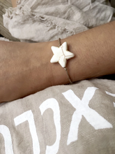 Charger l'image dans la galerie, GROSSE ÉTOILE - Bracelet en lin