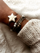 Charger l'image dans la galerie, GROSSE ÉTOILE - Bracelet en lin