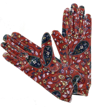 Charger l'image dans la galerie, Gants Femme Velours Imprimé Pakina