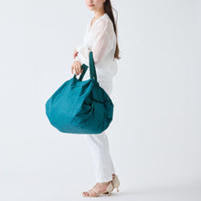 Charger l'image dans la galerie, Shupatto compact foldable shopping bag size L – Evergreen