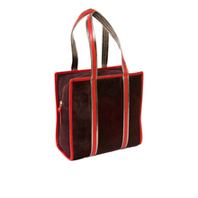 Charger l'image dans la galerie, Sac Cabas Hairon Burgundi