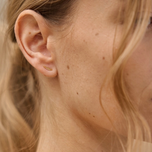 Charger l'image dans la galerie, TRIO DE BOUCLES D'OREILLE PUCES FEUILLES