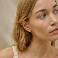 Charger l'image dans la galerie, TRIO DE BOUCLES D'OREILLE PUCES FEUILLES