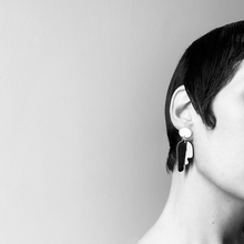 Charger l'image dans la galerie, Earring Translucence VII recycled Acrylic