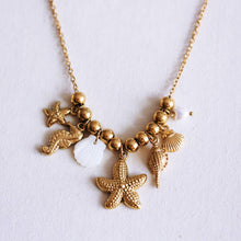 Charger l'image dans la galerie, Collier à breloques « Salt & Sea »