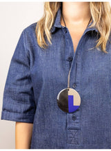 Charger l'image dans la galerie, Pendentif Arceau - Bleu Foncé