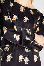 Charger l'image dans la galerie, La blouse Daisy cache cœur réversible Lucky Cat