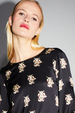 Charger l'image dans la galerie, La blouse Daisy cache cœur réversible Lucky Cat