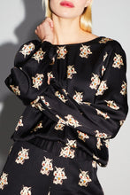 Charger l'image dans la galerie, La blouse Daisy cache cœur réversible Lucky Cat