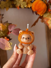 Charger l'image dans la galerie, Bougie Nounours citrouille coloris au choix senteur Automne : Chocolat