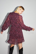 Charger l'image dans la galerie, La robe Bianca NéoLéo bordeaux