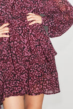 Charger l'image dans la galerie, La robe Bianca NéoLéo bordeaux