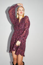 Charger l'image dans la galerie, La robe Bianca NéoLéo bordeaux