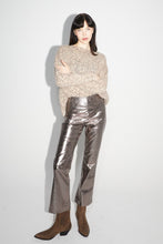 Charger l'image dans la galerie, Le pantalon Rodney effet cuir métallisé grey
