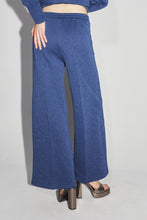 Charger l'image dans la galerie, Le pantalon Neil en Jersey Lurex bleu