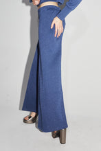 Charger l'image dans la galerie, Le pantalon Neil en Jersey Lurex bleu