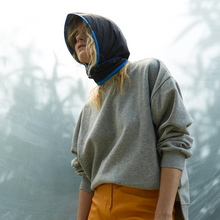 Charger l'image dans la galerie, Capuche NOIRE BLEU