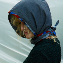 Charger l'image dans la galerie, Capuche DENIM WAX OLYMPE