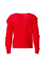 Charger l'image dans la galerie, MAILLE MAXI EPAULE UNI RED