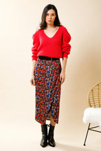 Charger l'image dans la galerie, MAILLE MAXI EPAULE UNI RED