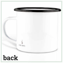 Charger l'image dans la galerie, Tasse émaillée – Renard &amp; Hérisson: 300 ml
