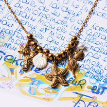 Charger l'image dans la galerie, Collier à breloques « Salt &amp; Sea »
