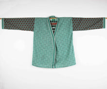 Charger l'image dans la galerie, Kimono Sunflower Bleu Blue
