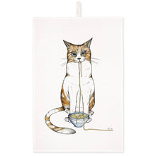 Charger l'image dans la galerie, Torchon – Chat de ramen
