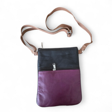 Charger l'image dans la galerie, Sac bandoulière en cuir multicolore
