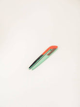 Charger l'image dans la galerie, Pic à cheveux Ronce laque orange et vert
