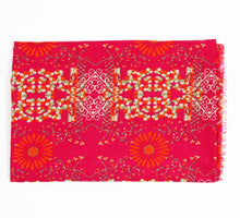 Charger l'image dans la galerie, Foulard Coton Bio Ryoko Fuchsia
