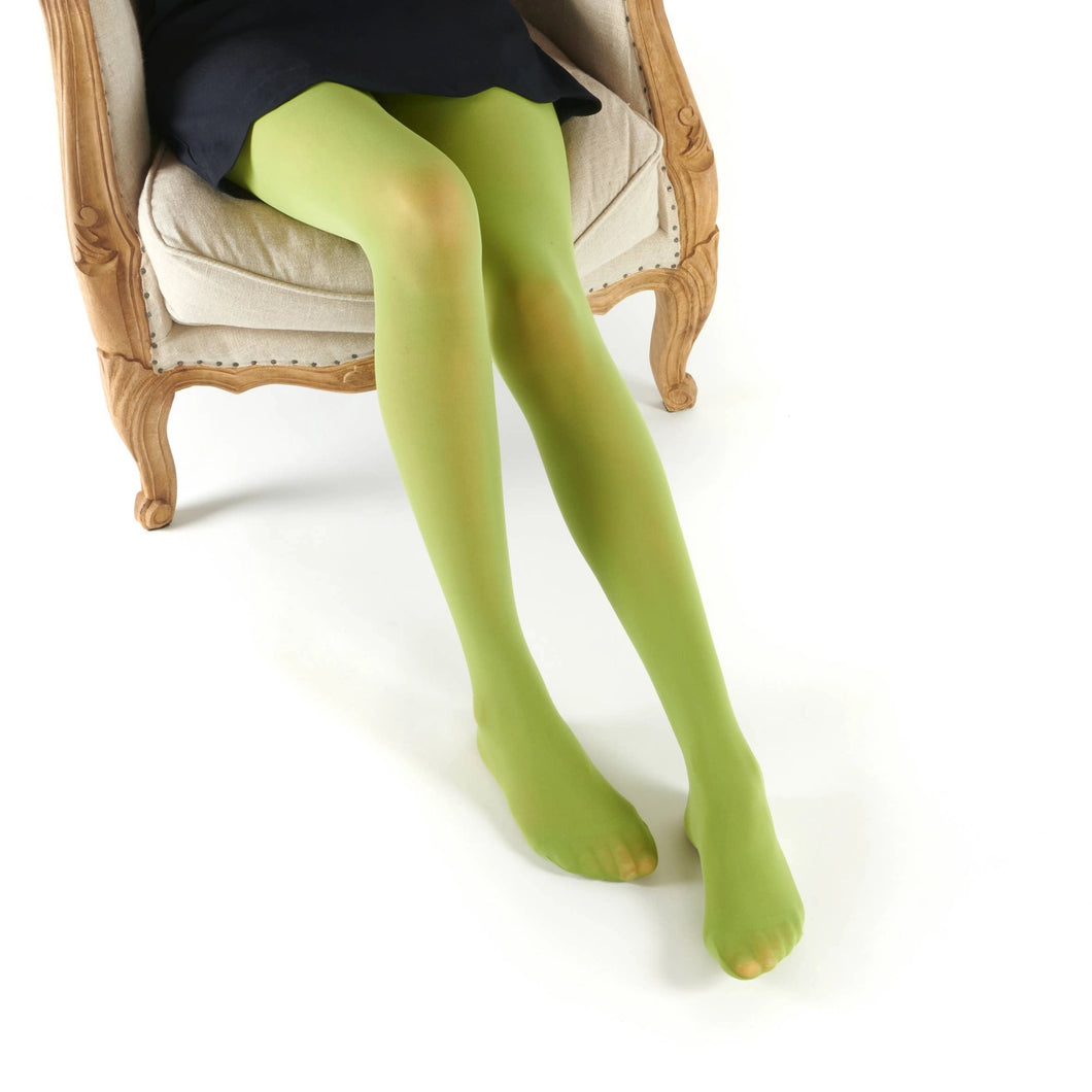 Collant 50 Deniers Opaques Coloris Anis