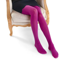 Charger l&#39;image dans la galerie, Collant 50 Deniers Opaques Coloris Violine
