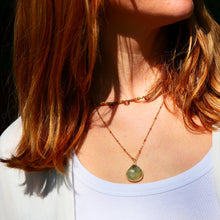 Charger l&#39;image dans la galerie, COLLIER JUSTINE PRÉHNITE
