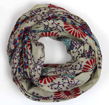 Charger l'image dans la galerie, Foulard Coton Bio Ryoko Beige
