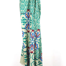 Charger l'image dans la galerie, Foulard Coton Bio Medicis Vert
